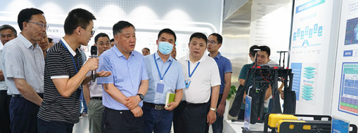 安徽省生態(tài)環(huán)境廳黨組書記、廳長賀澤群帶隊到中水三立調(diào)研指導(dǎo)